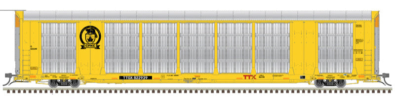 Atlas HO 20007910 - Master - Gunderson Multi-Max Auto Rack "Canadian Pacific Kansas City" #822431