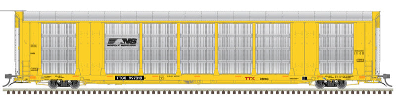 Atlas HO 20007922 - Master - Gunderson Multi-Max Auto Rack "Norfolk Southern" #997190