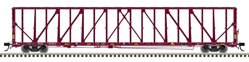 Atlas HO 20008065  - Master - 73' Center Partition Car "British Columbia Railway" #873013  (BCOL)