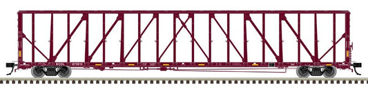 Atlas HO 20008065  - Master - 73' Center Partition Car "British Columbia Railway" #873013  (BCOL)