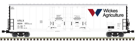 Atlas HO 20008099  - Master - 53' Evans Double Plug Door Boxcar "Wickes Agriculture" #10231  (USLX)