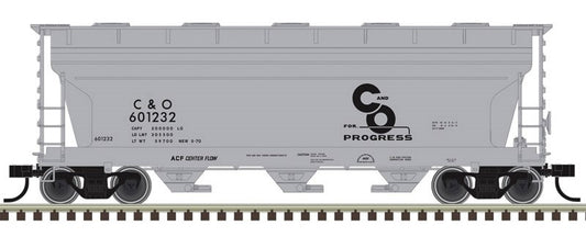 Atlas HO 20008114  - Trainman - ACF 3560 Covered Hopper "Chesapeake & Ohio" #601232 