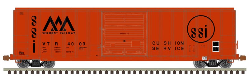 Atlas HO 20008134  - Master - FMC 5077 Single Door Boxcar "Vermont Railway" #4025  (SSI decal)