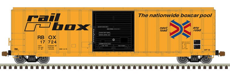 Atlas HO 20008139  - Master - FMC 5077 Single Door Boxcar "Railbox" #17869 