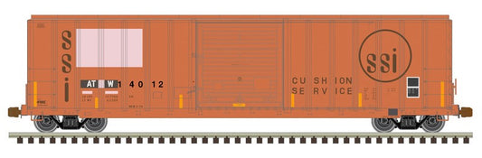 Atlas HO 20008142  - Master - FMC 5077 Single Door Boxcar "Atlantic & Western Railway" #14020  (faded/ patched)