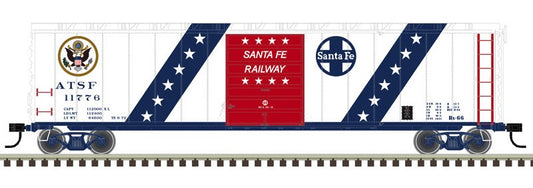 Atlas HO 20008146  - Master - 50' Postwar Single Door Boxcar "Santa Fe" #11776  (Limited Edition Collectors Series)
