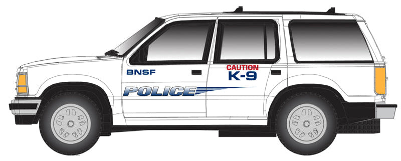 Atlas HO 30000156 - 1993 Ford Explorer "BNSF Police"