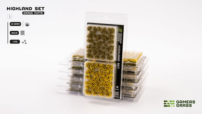 Gamers Grass GGSET-HL - Highland Tuft Set