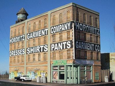 Downtown Deco HO 1046 - Horowitz Garment Company Building (Kit)