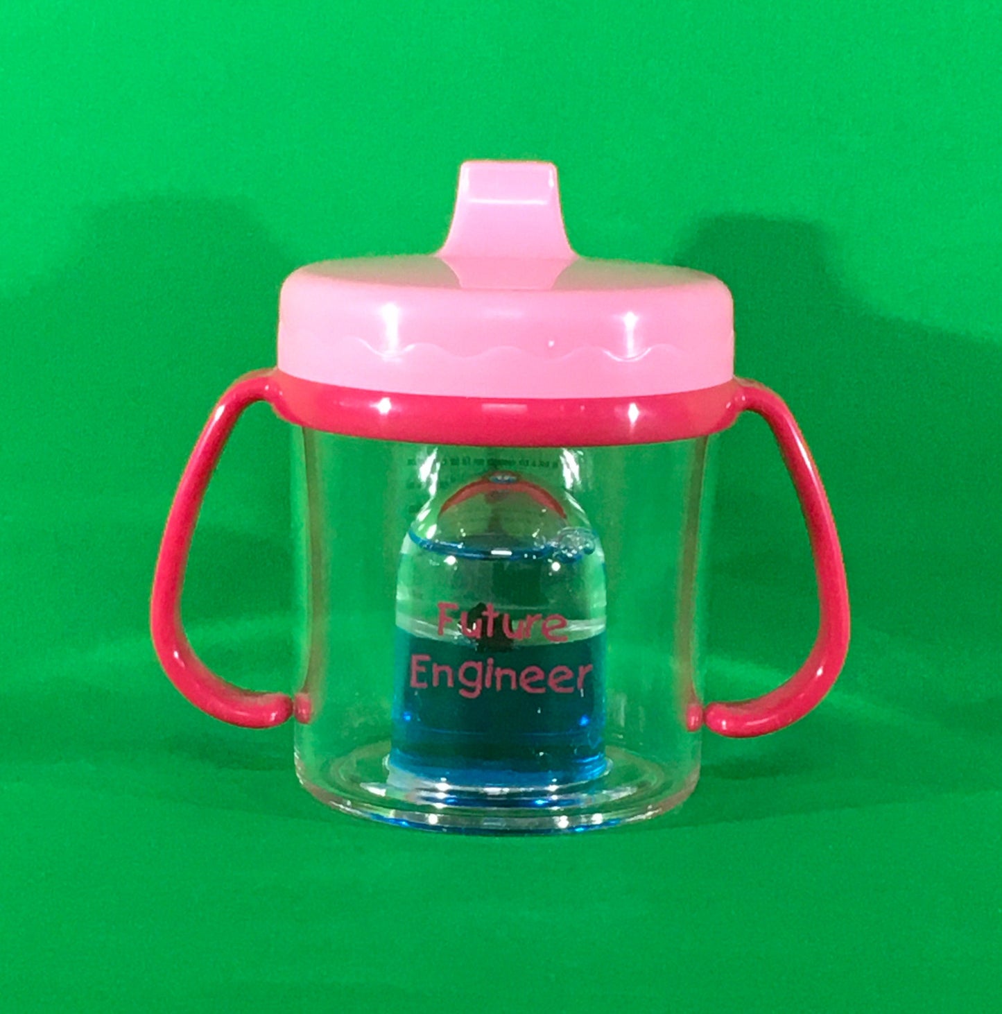 Pink Future Engineer Sippy Cup