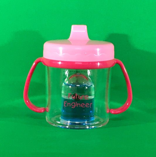 Pink Future Engineer Sippy Cup