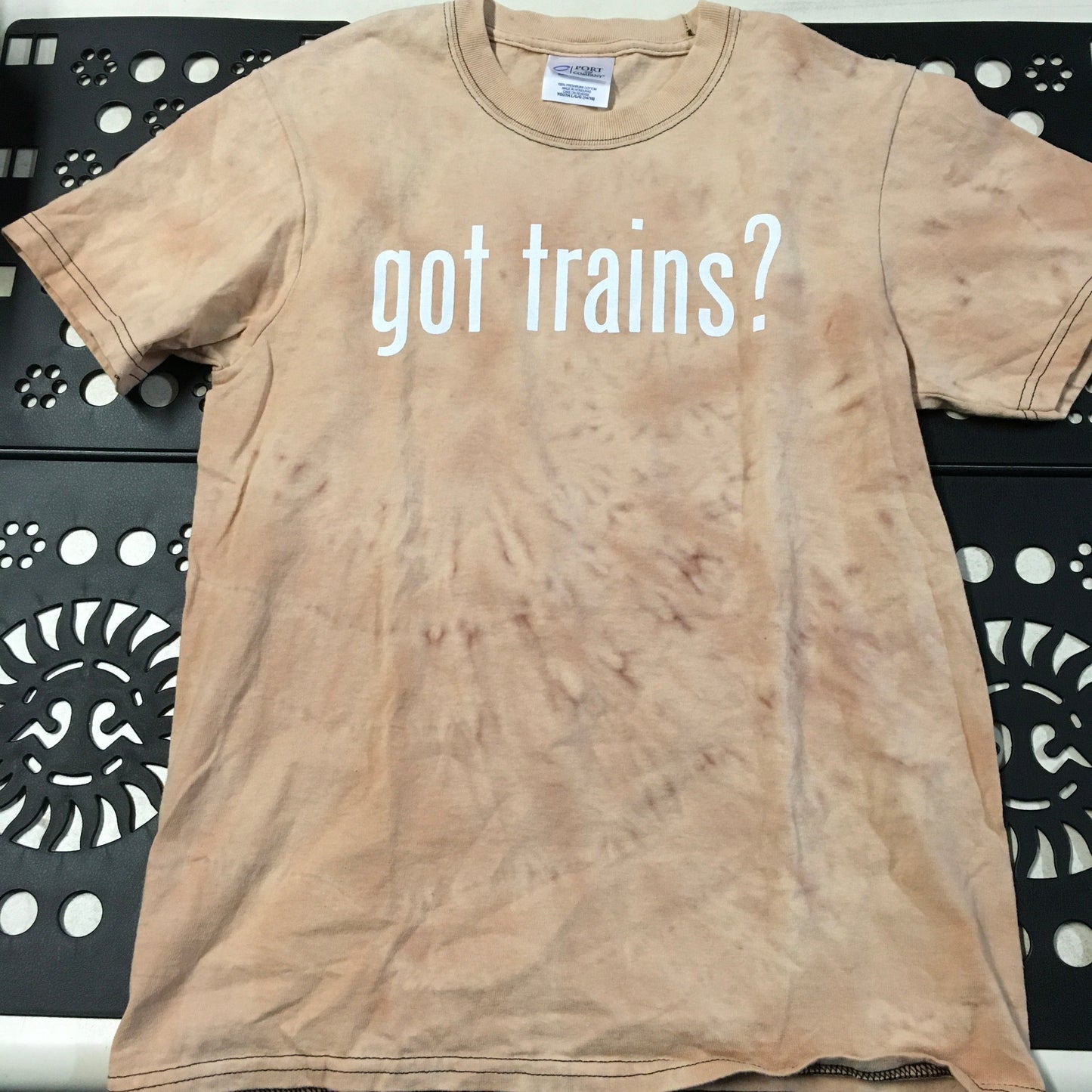 T-Shirt - "Got Trains" Youth (Tie-Dye)