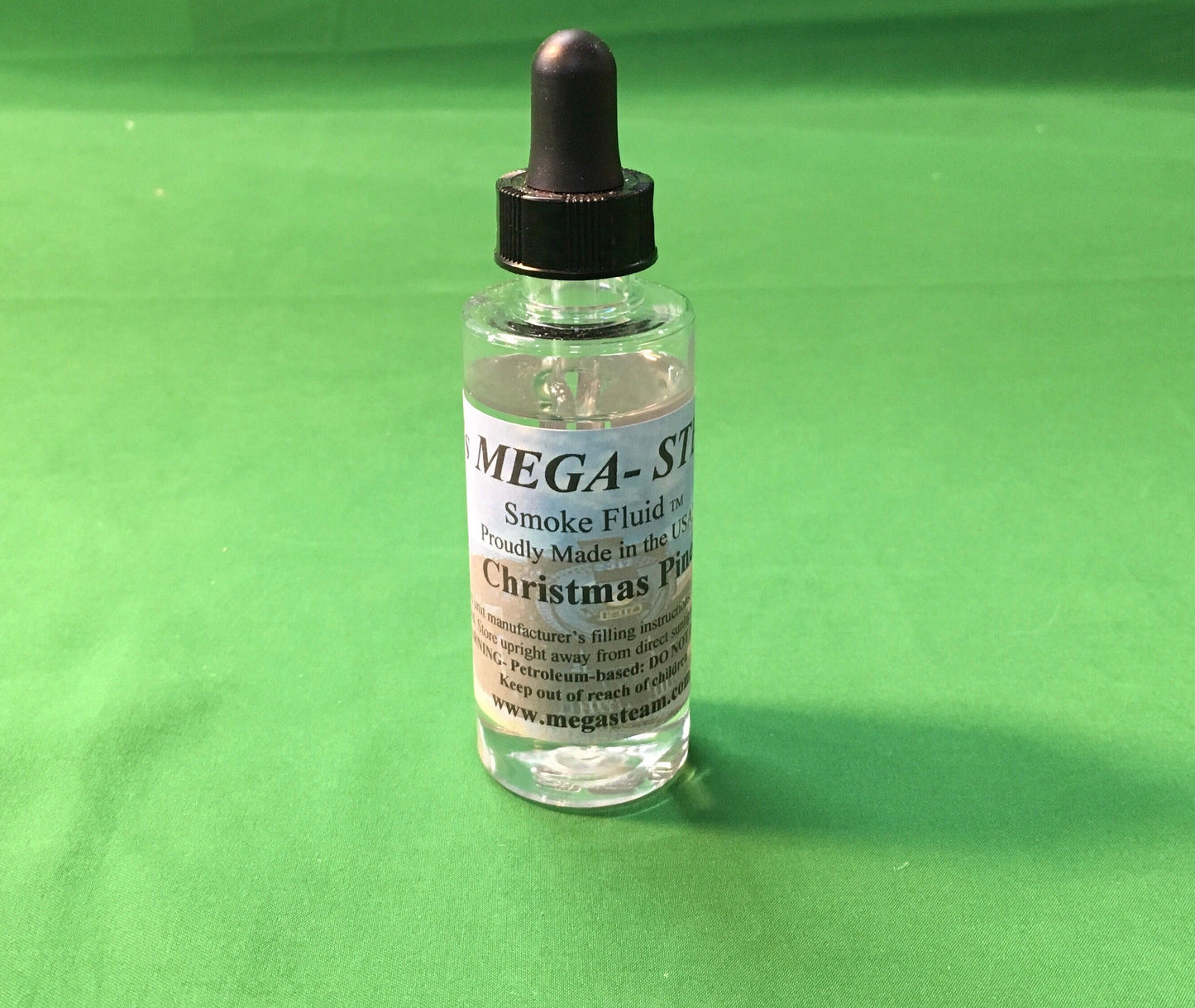 JT's Mega-Steam Smoke Fluid - Christmas Scents - 2 Oz Bottles w/ Dropper