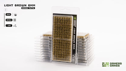 Gamers Grass GG6-LB - Light Brown 6mm
