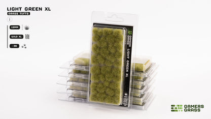 Gamers Grass GG12-LG - Light Green XL 12mm