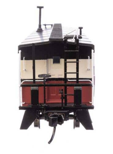 Walthers HO 920-103660 - Proto -  Rib Sided Caboose "St. Marie's River Railroad" #995 (Red, White, Black; Includes Oil Stove)