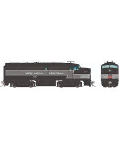 Rapido Trains HO 37568 - Alco FA-1 Diesel Locomotive "New York Central" #1002 (Lightning Stripe, black, gray)