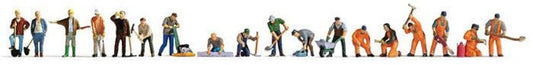 Walthers HO 949-6090 - SceneMaster - Workmen (18 Pack)