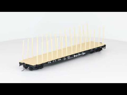 Kadee HO 9505 - 50-Ton AAR Flat Car "Nickel Plate Road" #3038