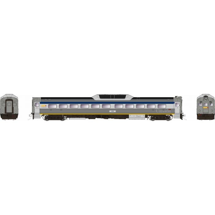 Rapido Trains HO 16346 - Budd Rail Diesel Car-1 "VIA Rail Canada" #6105 (Phase 2) DC/Silent