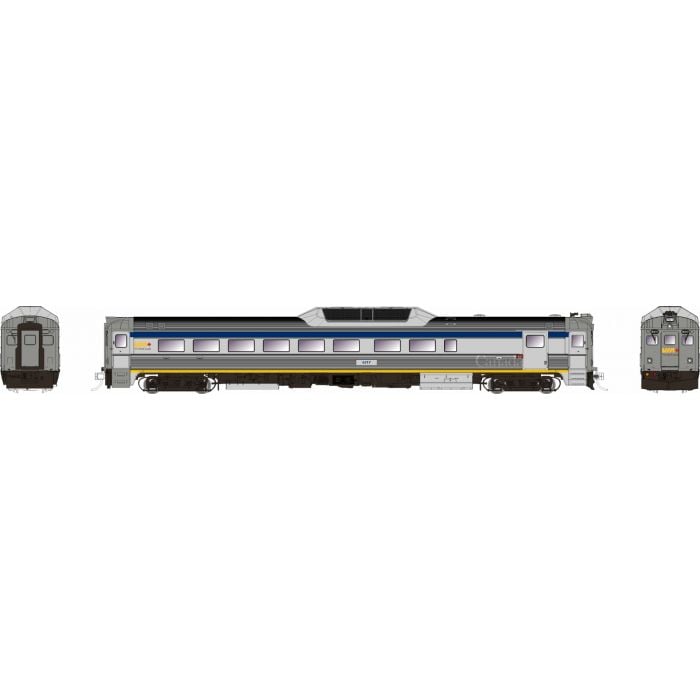 Rapido Trains HO 16347 - Budd Rail Diesel Car-2 "VIA Rail Canada" #6217 (Phase 2) DC/Silent