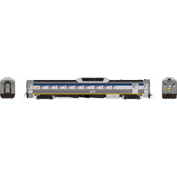 Rapido Trains HO 16348 - Budd Rail Diesel Car-2 "VIA Rail Canada" #6219 (Phase 2) DC/Silent