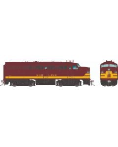 Bowser HO 60631 - SW-1001 Diesel Locomotive "Galveston Wharves" #304 (Solid Red/White Stripe)