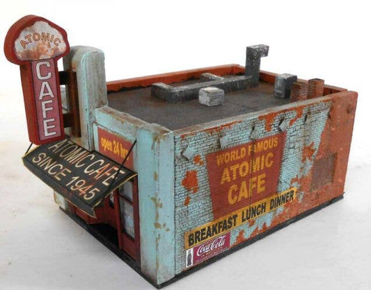 Downtown Deco HO 1067 - The Atomic Cafe Building (Kit)