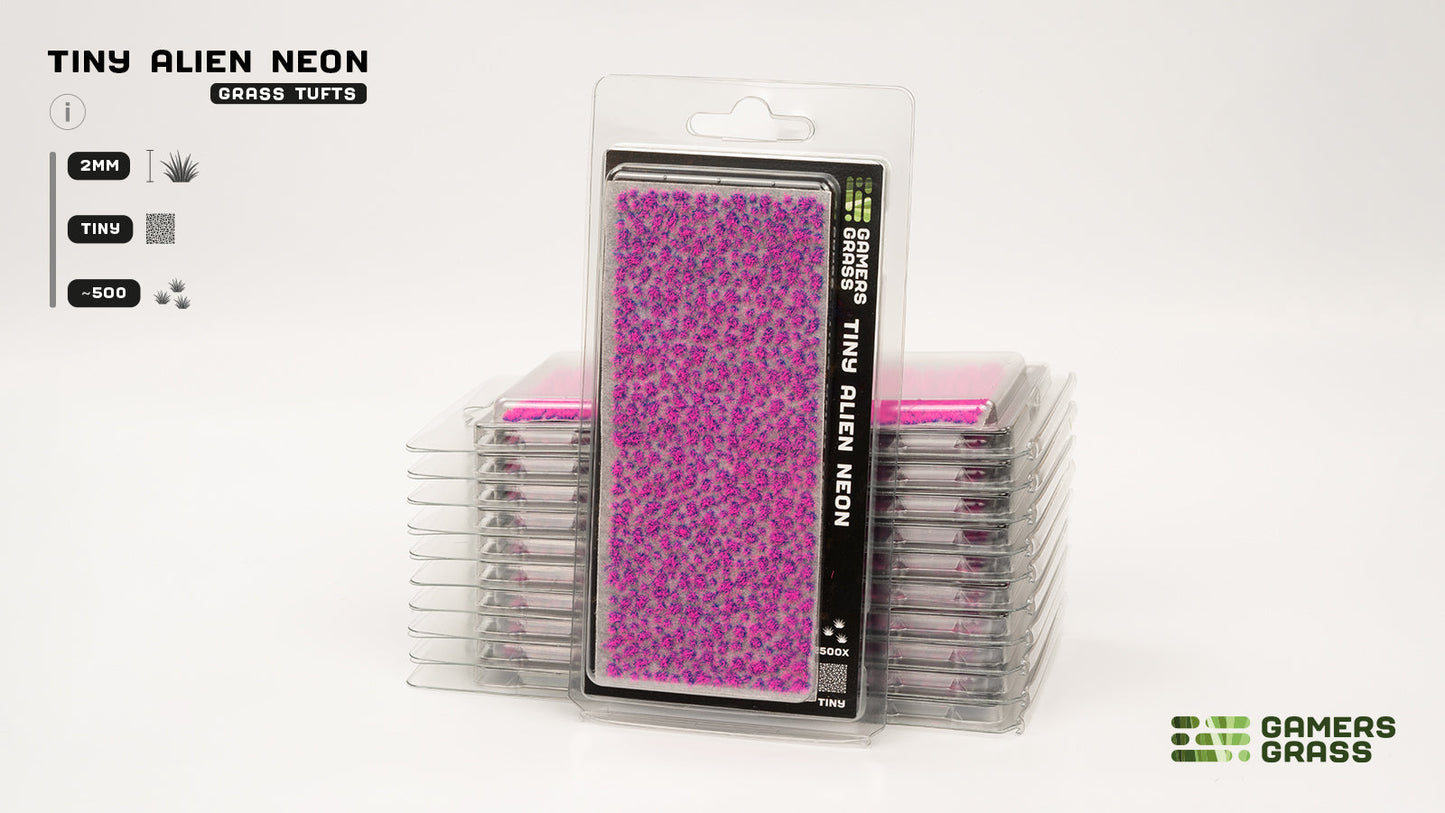 Gamers Grass GGTT-NE - Tiny Tufts Alien Neon
