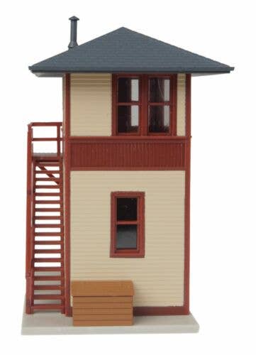 Walthers HO 931-810 - Trainline - Trackside Signal Tower (Assembled)