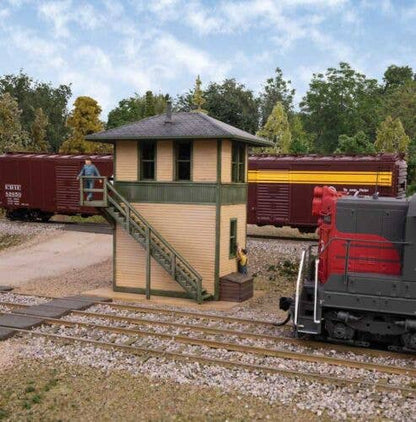 Walthers HO 933-3556 - Cornerstone - Trackside Signal Tower (Kit)