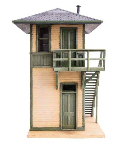 Walthers HO 933-3556 - Cornerstone - Trackside Signal Tower (Kit)