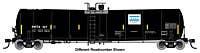 Walthers HO 910-48235 - Mainline - Trinity 25,000-Gallon Tank Car "PRTX" #106 (Chicago Ashphalt)